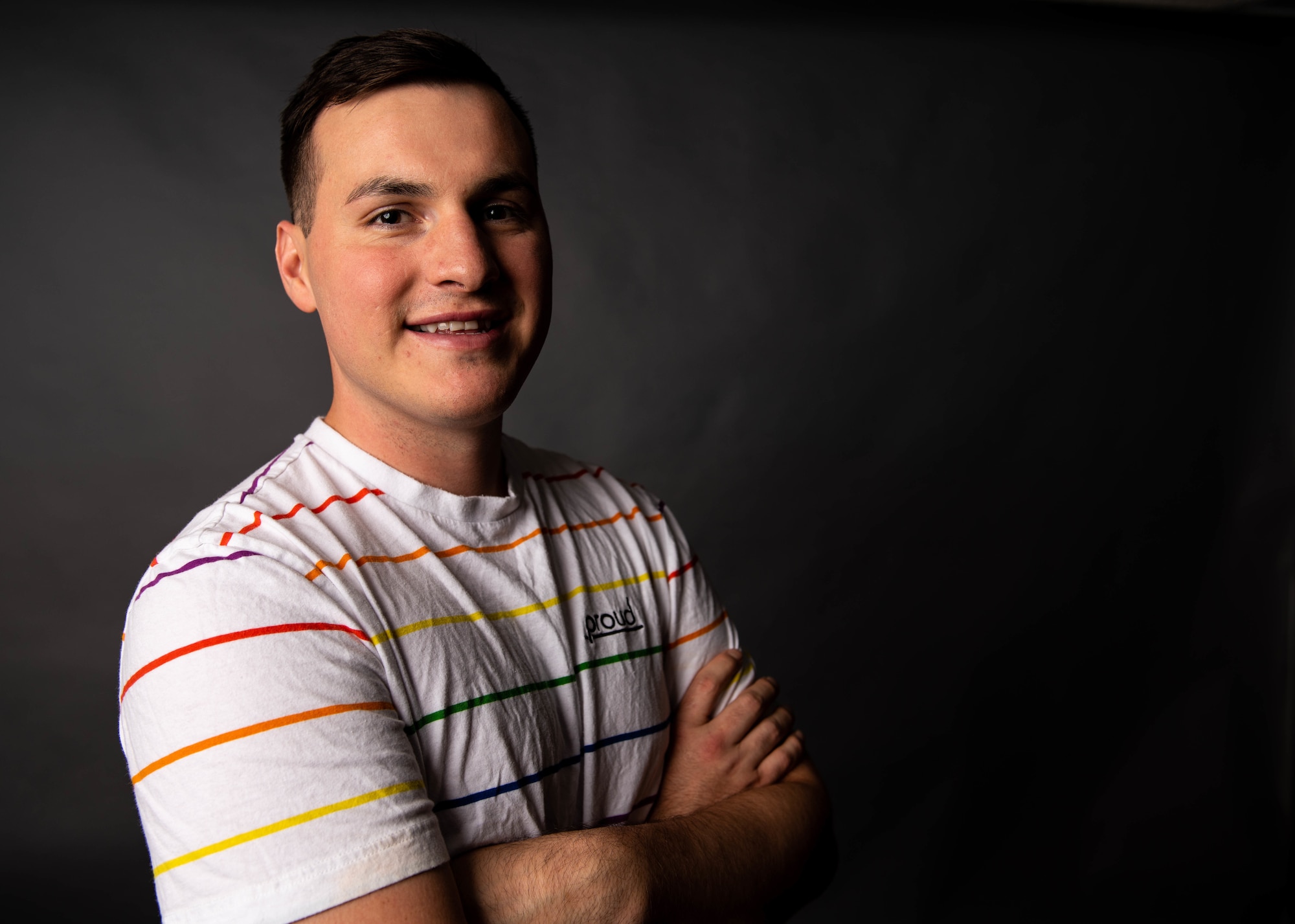 Senior Airman Tristen Flying Horse, 2nd Munitions Squadron stockpile technician, poses for a photo at Barksdale Air Force Base, La., June 29, 2020.