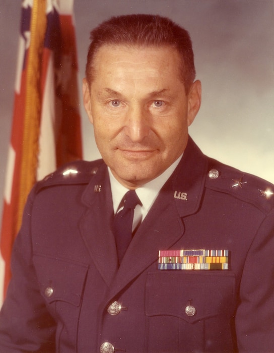 This is the official portrait of Maj. Gen. J. Clarence Davies Jr.