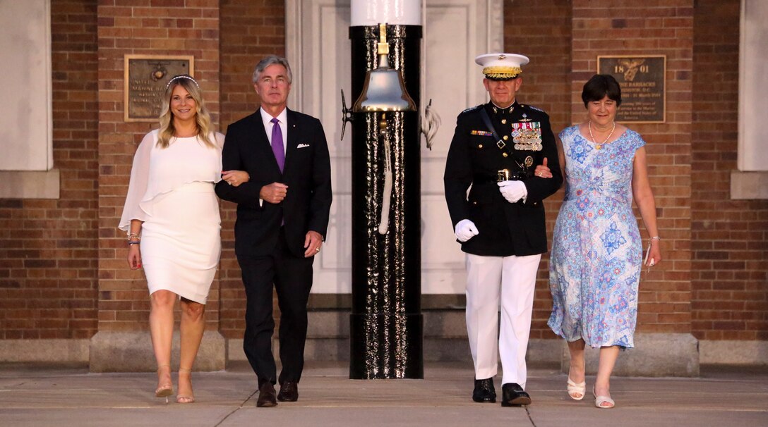 The Honorable Mr. Kenneth Braithwaite, Secretary of the Navy, was the guest of honor, and the 38th Commandant of the Marine Corps, Gen. David H. Berger, was the hosting official.