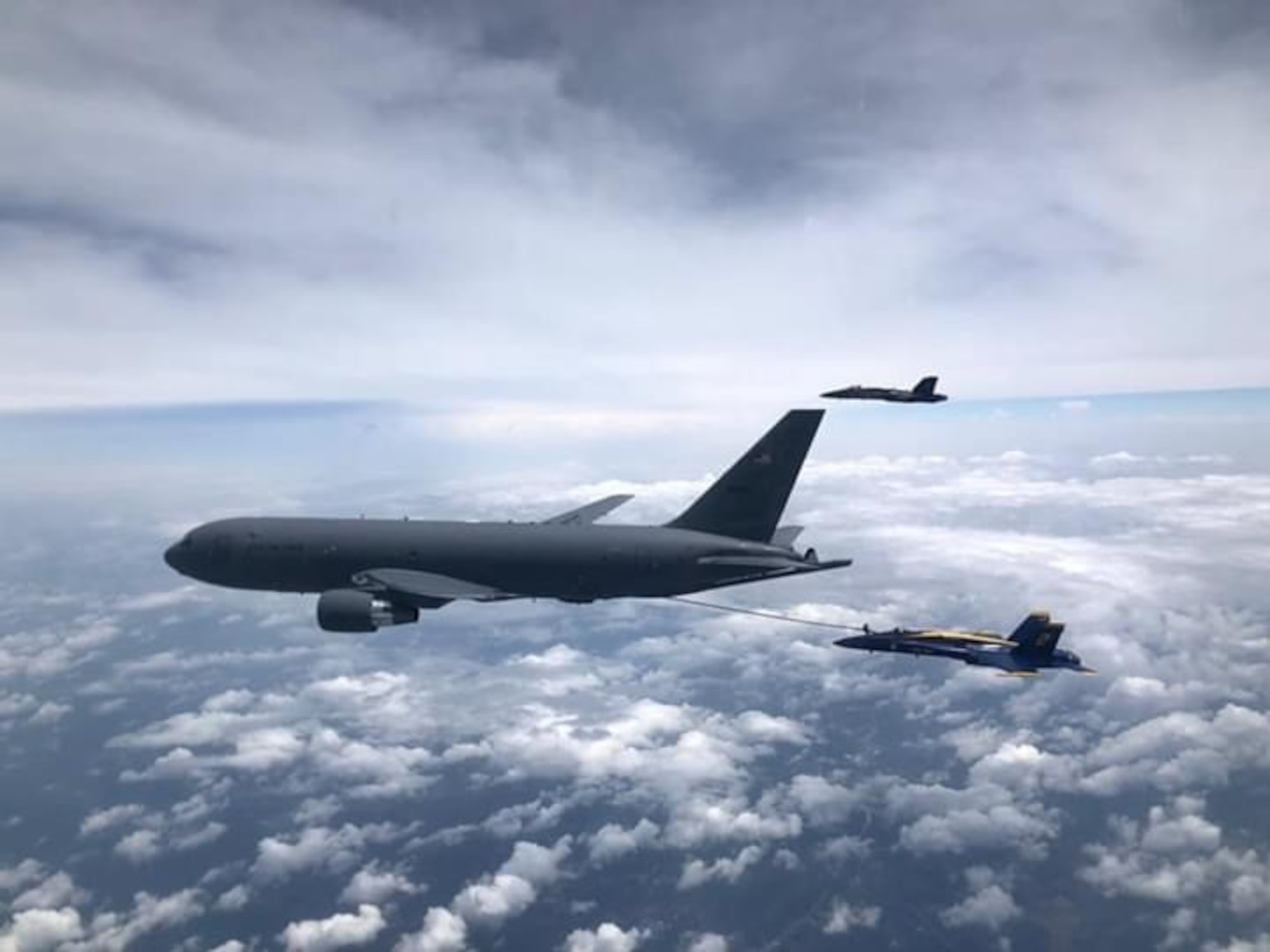 On July 1st 2020 the 931 ARW refueled the Navy’s Blue Angels for the first time with the KC-46.