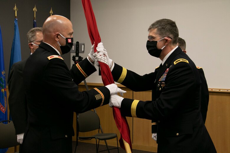 Change of command ceremony USACE Omaha District July 8.