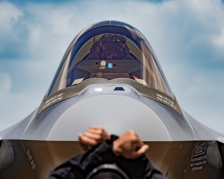 Photo of the F-35 Demonstration Team.