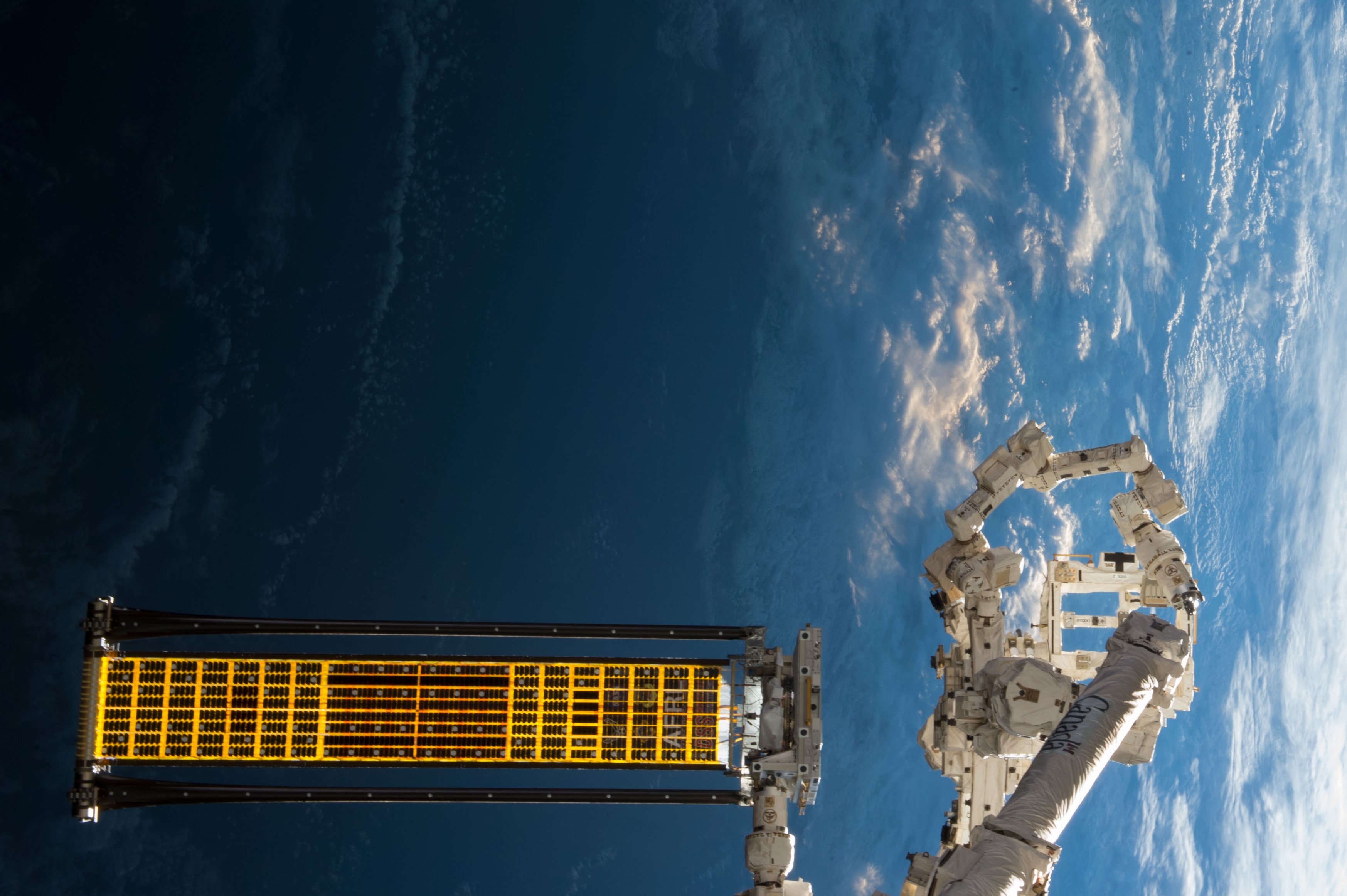 satellite in space