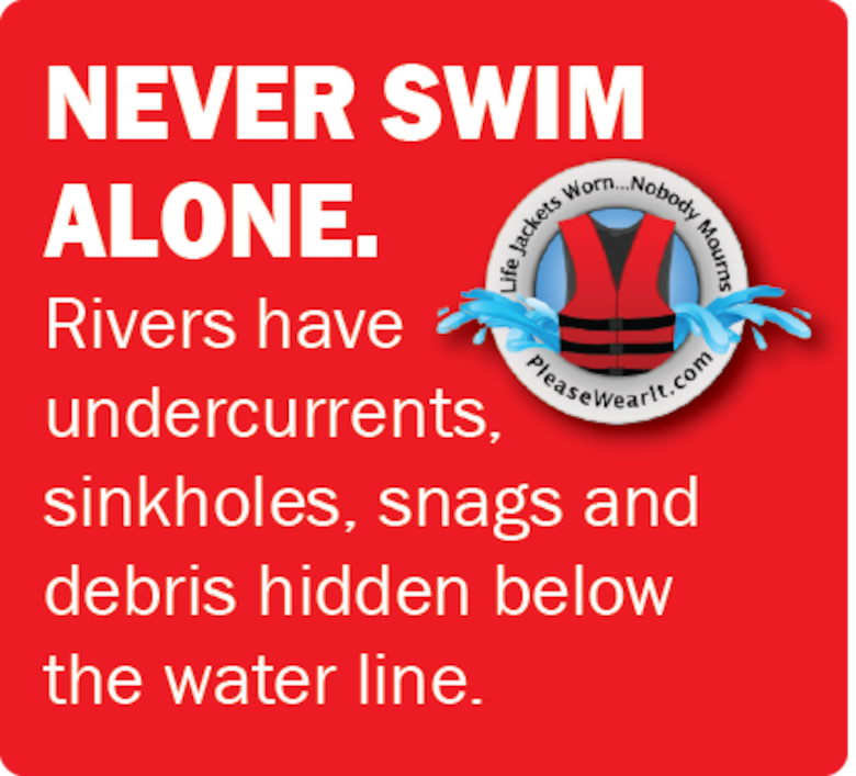Due to COVID-19 restrictions, many public pools may not open this summer. This has prompted people to visit other water environments, including local rivers, lakes, and waterways, to include Corps’ Lakes. We are reminding the public to take extra precautions when frequenting these areas.