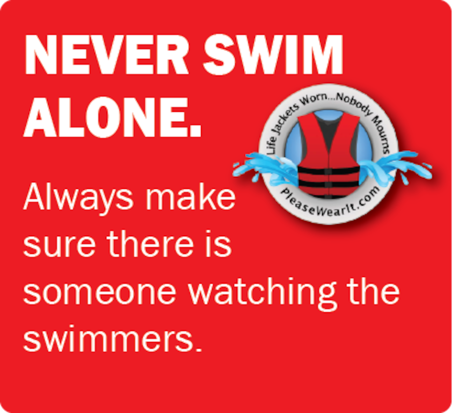 Due to COVID-19 restrictions, many public pools may not open this summer. This has prompted people to visit other water environments, including local rivers, lakes, and waterways, to include Corps’ Lakes. We are reminding the public to take extra precautions when frequenting these areas.