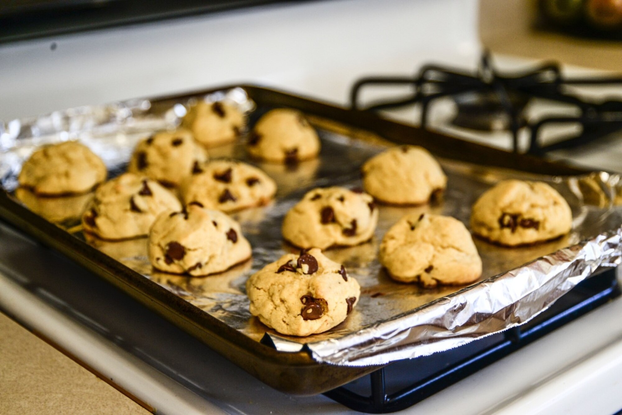 cookies on a pan