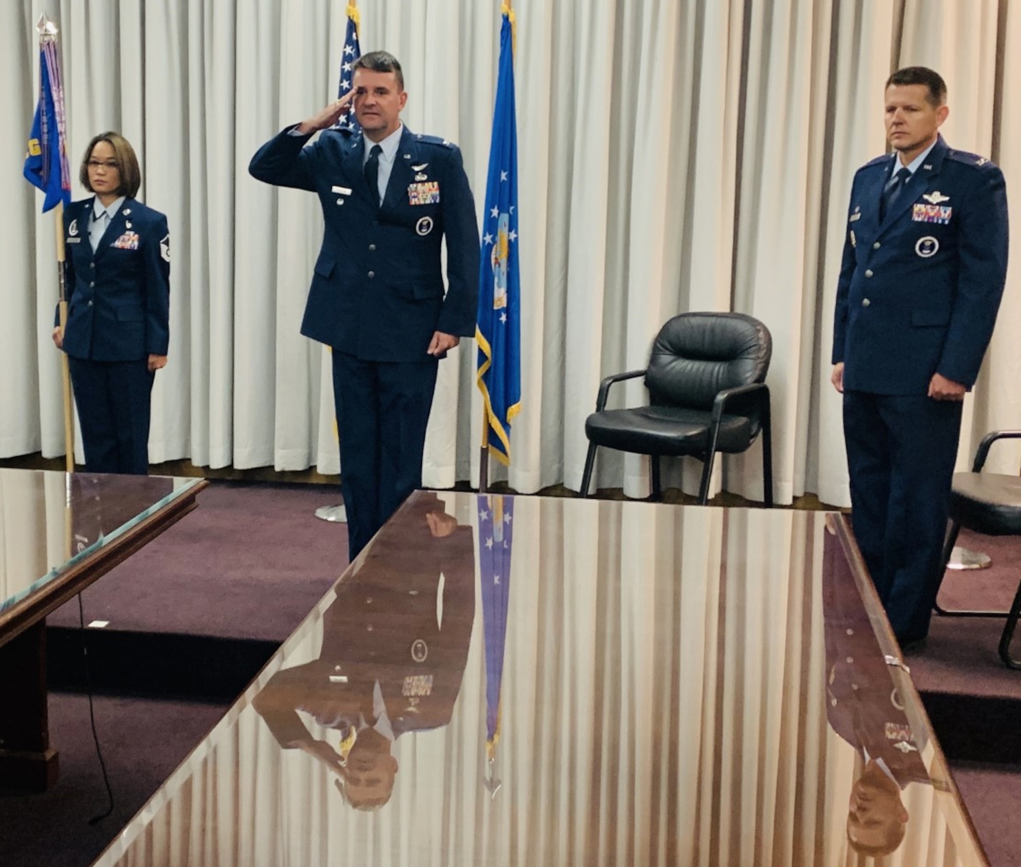 Air Force Recruiting Service hosts a virtual change of command ceremony for the 372nd Recruiting Group.