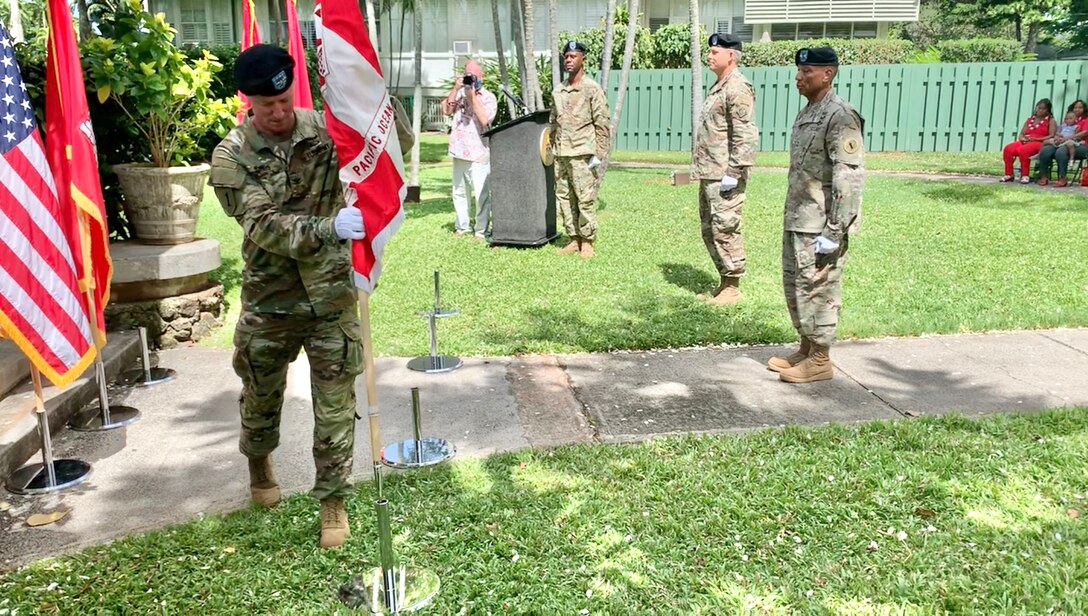 Col. Kirk E. Gibbs took command of the U.S. Army Corps of Engineers, Pacific Ocean Division during a ceremony presided over by Lt. Gen. Todd T. Semonite, 54th Chief of Engineers and Commanding General of the U.S. Army Corps of Engineers.