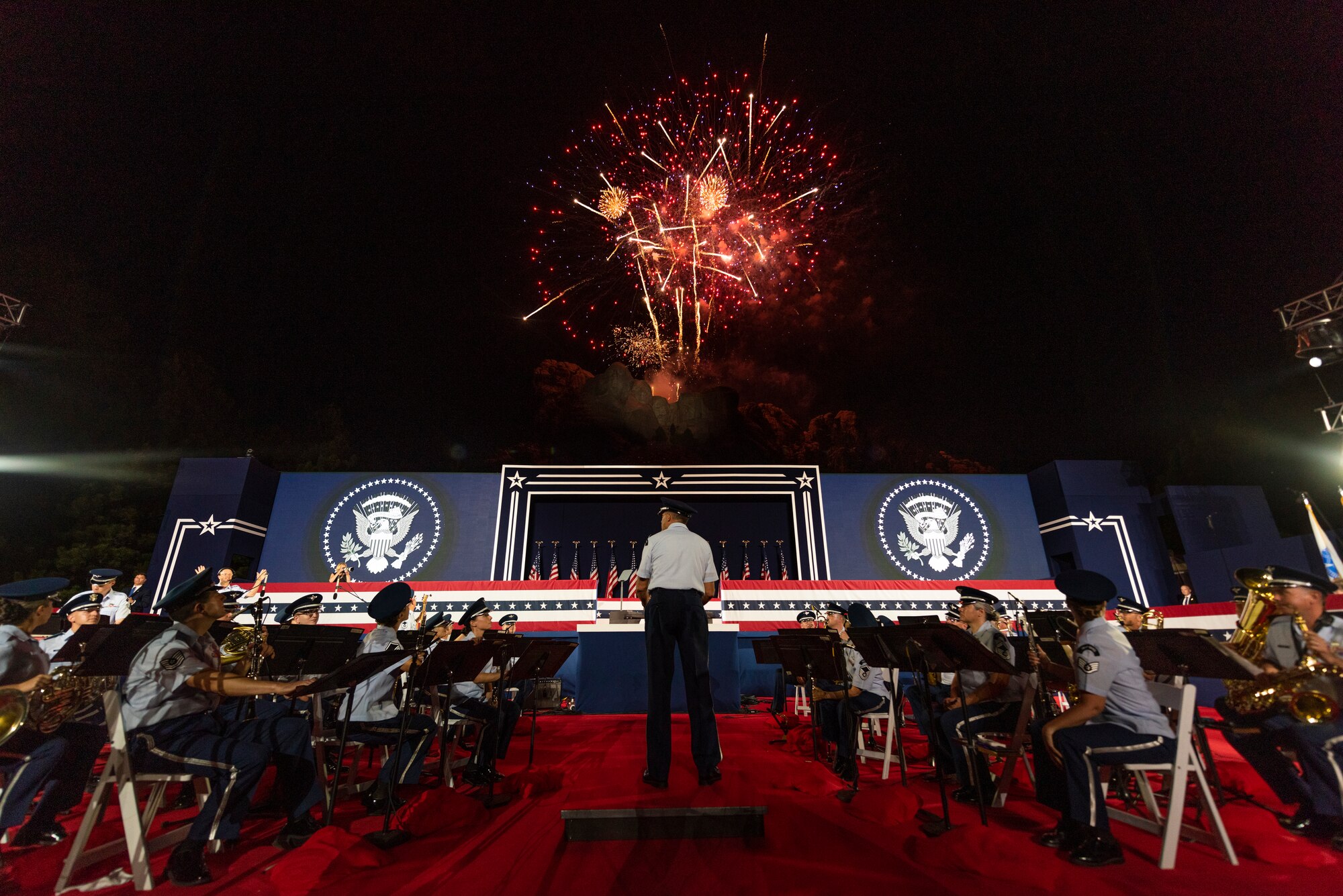 Ellsworth Air Force Base provided key support for South Dakota's Salute to America celebration on July 3, 2020.