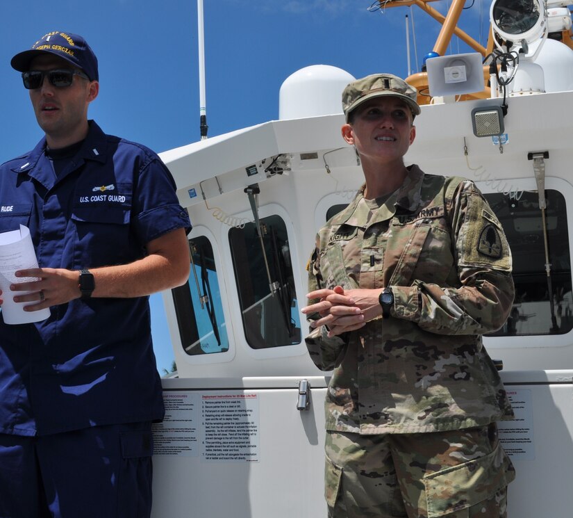 Partnership in the Pacific – Army Reserve Nurse Provides Medical Care for Coast Guard Unit