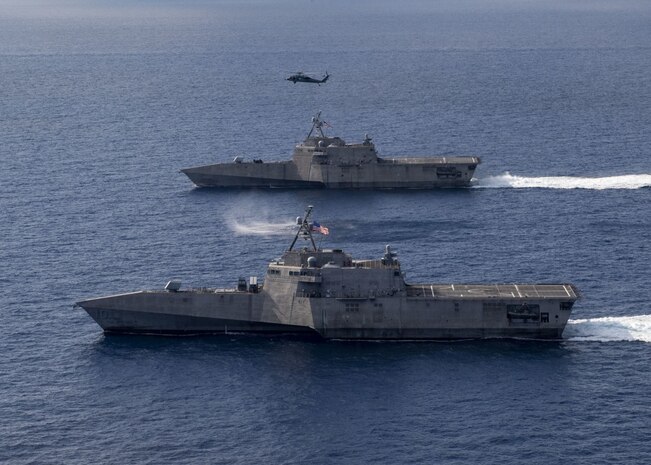 Air Detachment Brings Extended Combat Capability to Rotationally Deployed  littoral Combat Ship