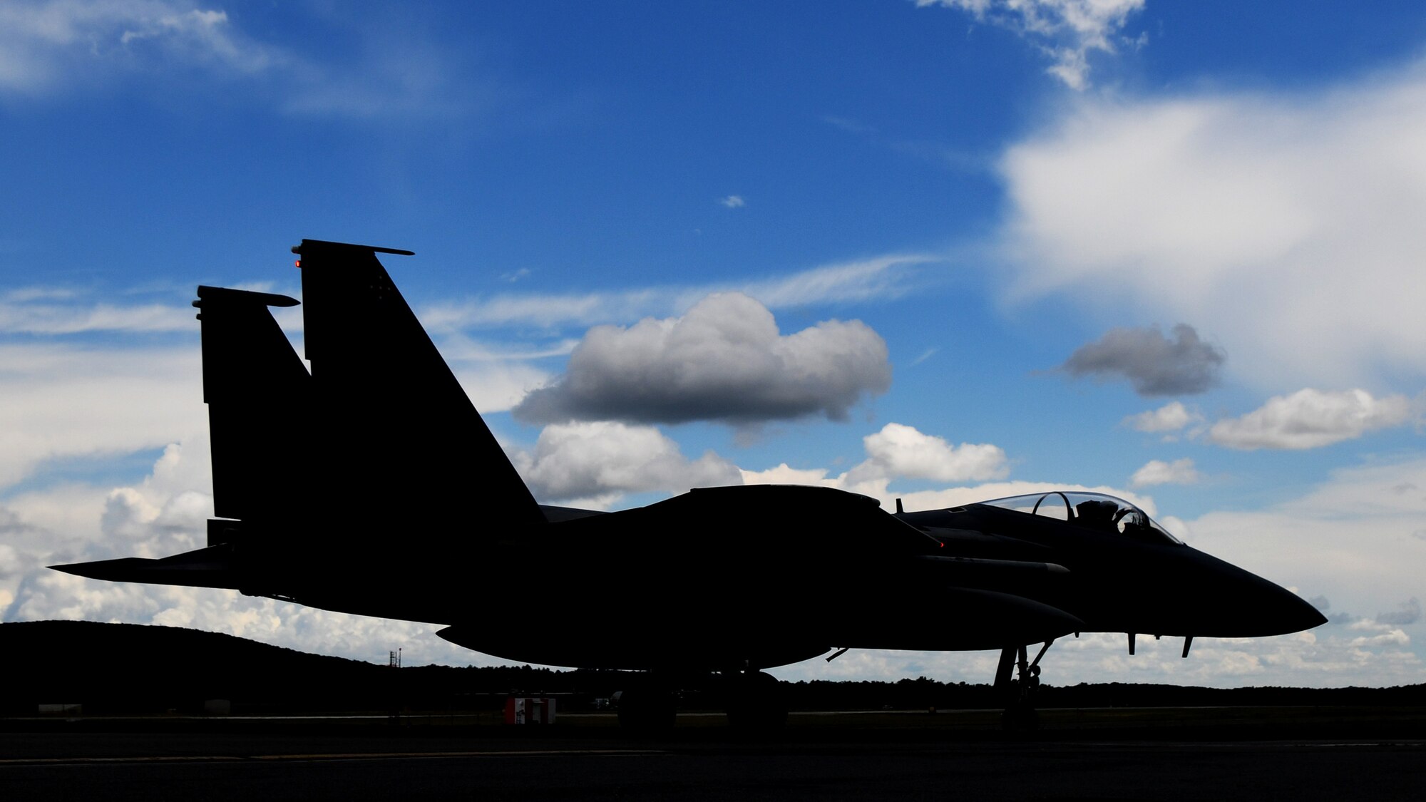 Master Sgt. Christopher Torres, 104th Fighter Wing antiterrorism officer, flies as a passenger in an F-15 Eagle during an incentive flight, June 29, 2020.
