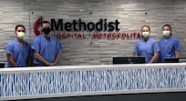 Soldiers from the Urban Augmentation Medical Task Force-627 begin supporting Methodist Hospital medical staff in San Antonio July 9.