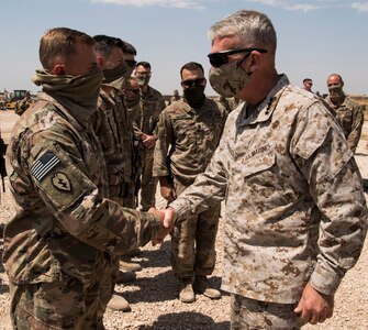 CENTCOM Command Team visits Syria