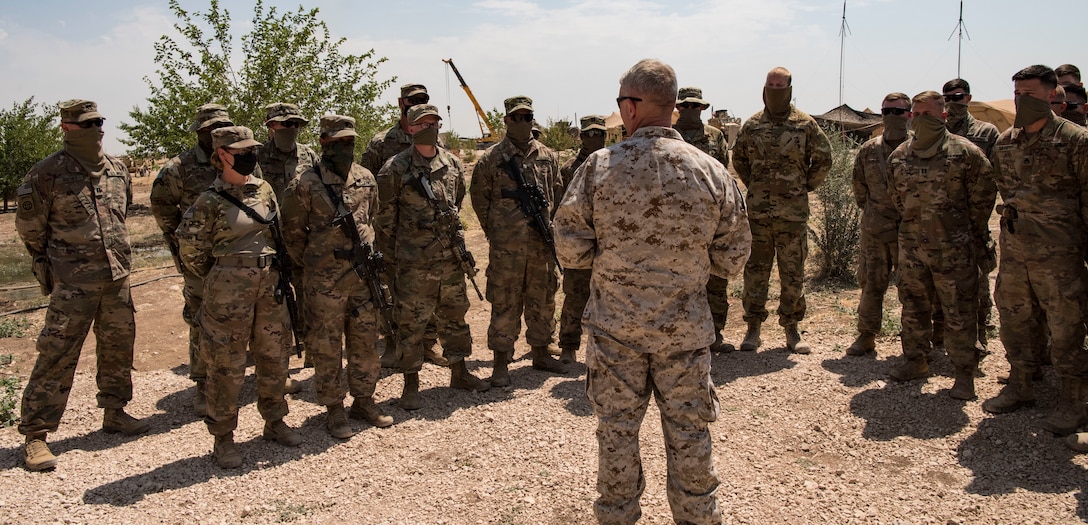 CENTCOM Command Team visits Syria