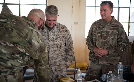CENTCOM Command Team visits Syria
