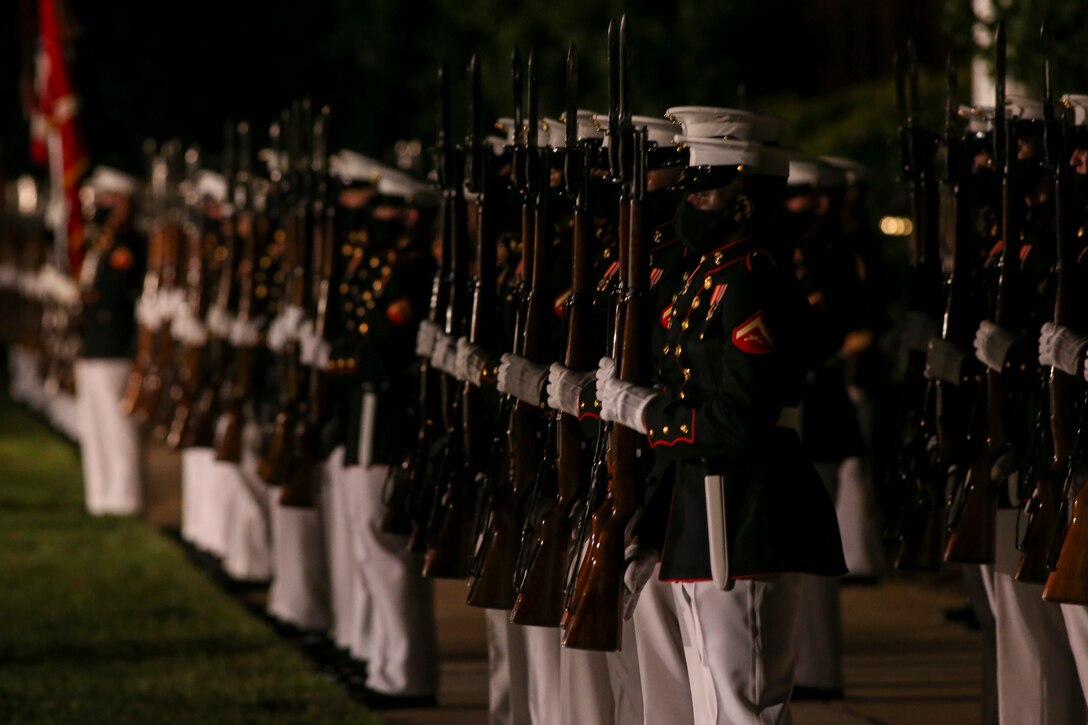 Admiral Michael M. Gilday, chief of naval operations, was the guest of honor, and the hosting official was the 38th Commandant of the Marine Corps, Gen. David H. Berger.