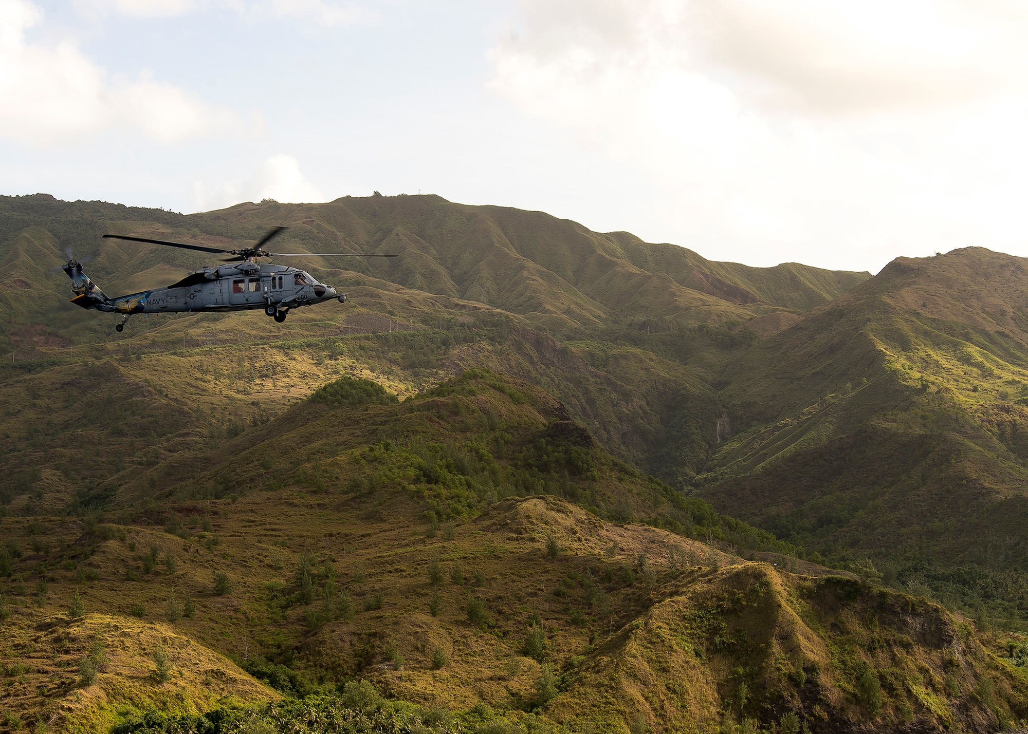 U.S. Navy file photo of an MH-60S Seahawk helicopter, assigned to Helicopter Sea Combat Squadron (HSC) 25. (U.S. Navy Combat Camera photo by Chief Mass Communication Specialist Joan E. Jennings)