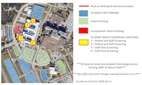 Wilford Hall Updates Entry Points Amid COVID-19
