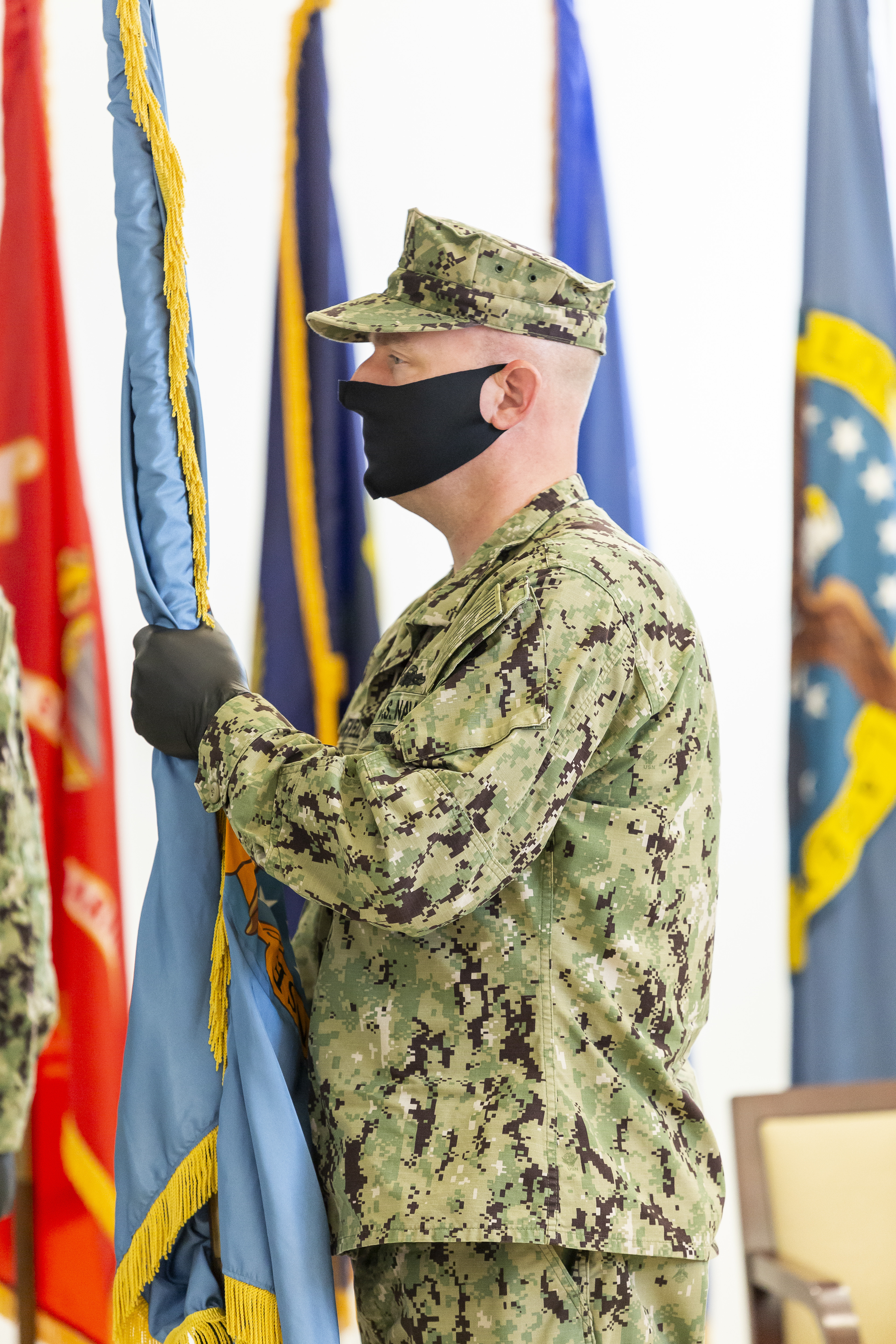 Navy Cmdr. Chris Newell takes command of DLA Distribution Pearl
