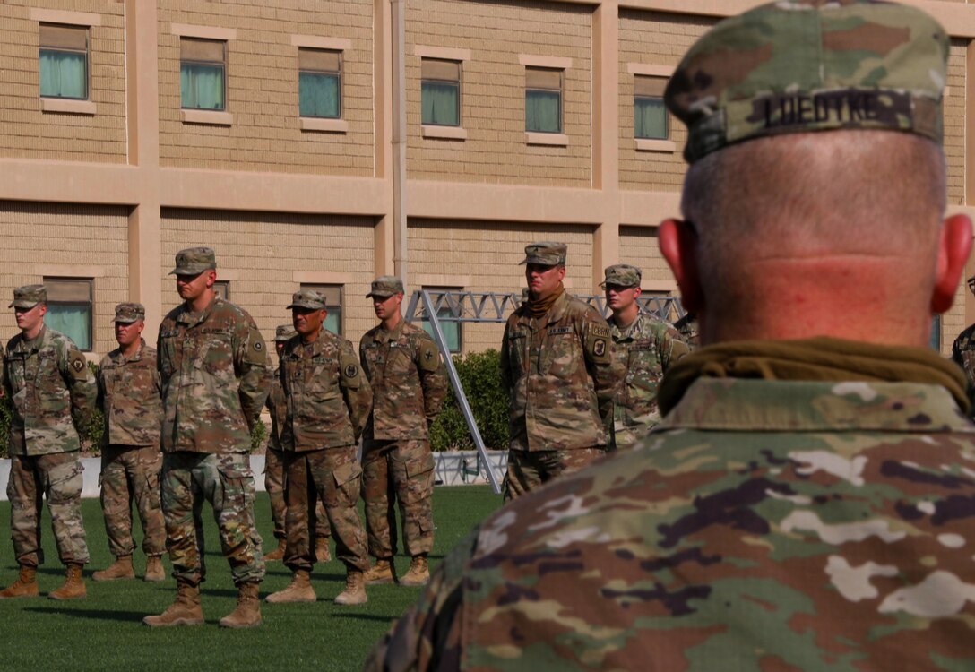 Basic Leaders Course (eBLC) at Camp Arifjan