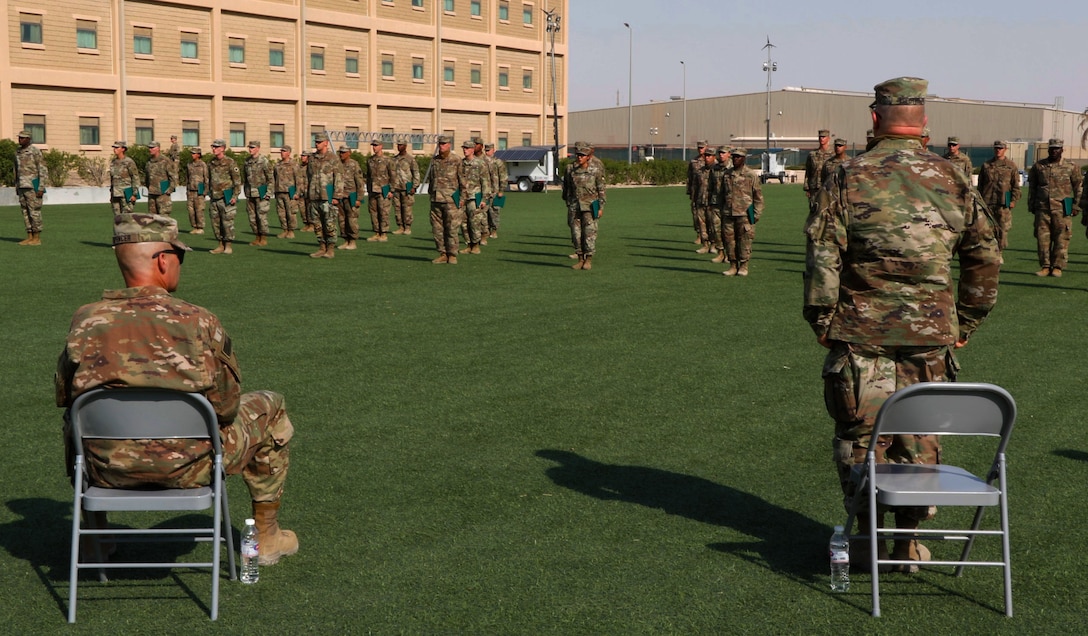 Basic Leaders Course (eBLC) at Camp Arifjan