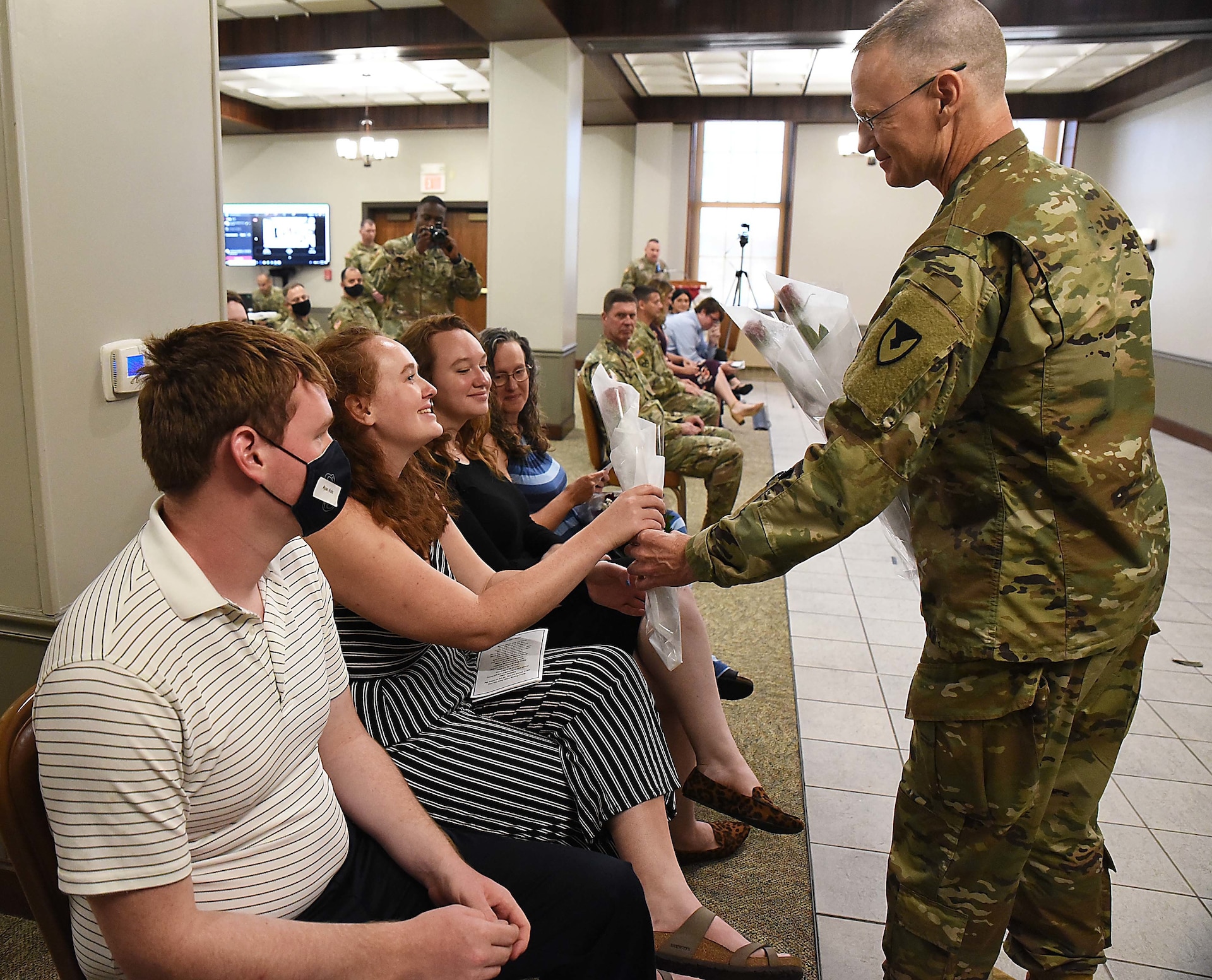 LOGCAP Support Brigade conducts change of command ceremony