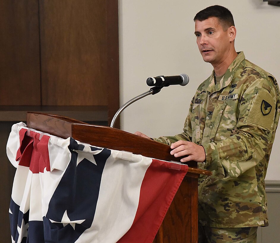 LOGCAP Support Brigade conducts change of command ceremony