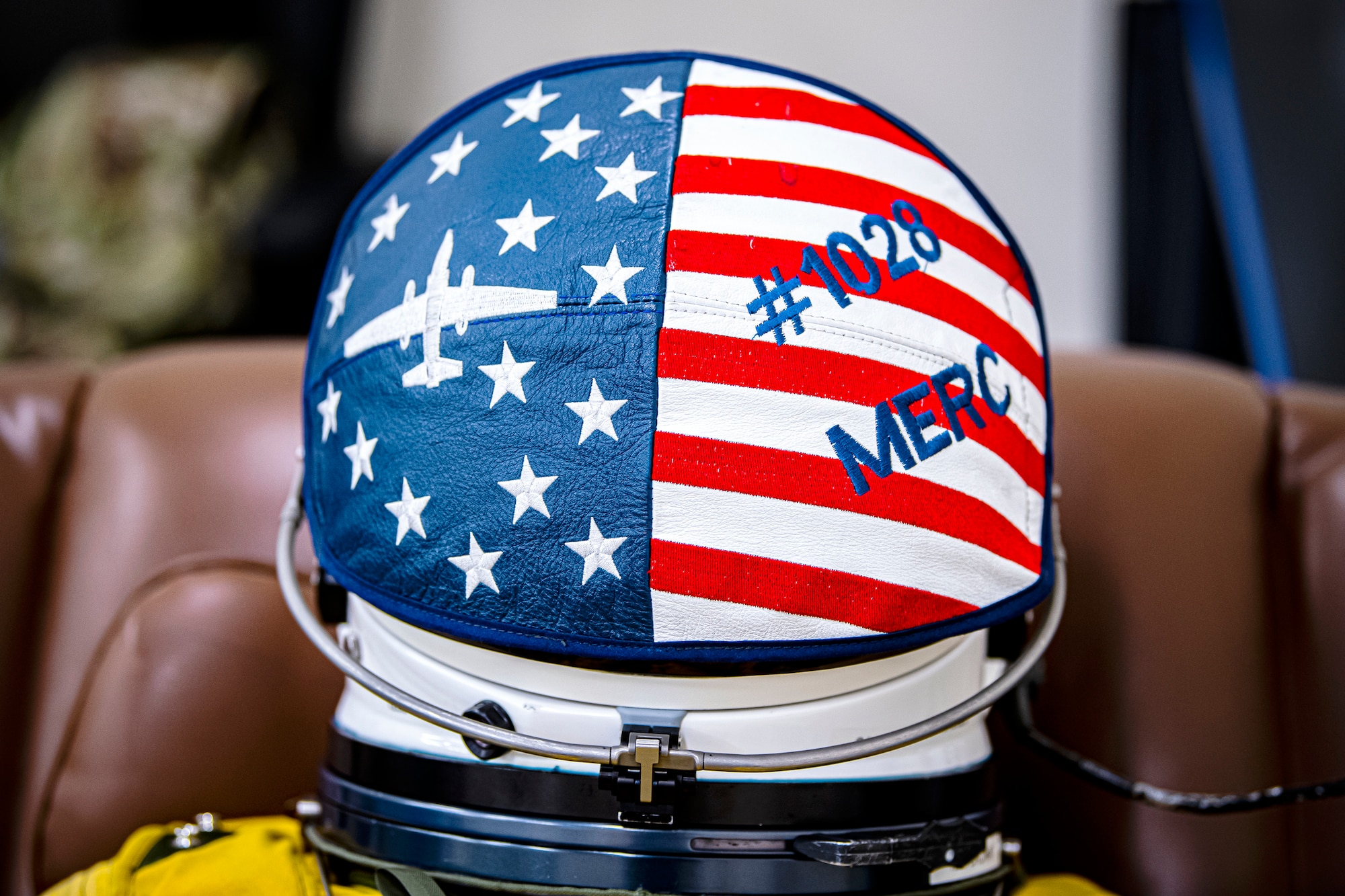 U.S. Air Force Capt. Joshua Hall, 99th Reconnaissance Squadron U-2 Dragon Lady pilot, rests prior to takeoff at RAF Fairford, England, July 8, 2020. The U-2 aircraft assigned to the 9th Reconnaissance Wing, Beale Air Force Base, Calif., are currently deployed to RAF Fairford as part of the 99th Expeditionary Reconnaissance Squadron. The aircraft supplements a variety of missions that enhance regional and global security in support of U.S. and NATO allies and regional partners. (U.S. Air Force photo by Senior Airman Eugene Oliver)