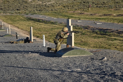 Soldiers and Airmen with the Utah National Guard compete in the state level Best Warrior Competition July 7, 2020 at Camp Williams Utah.