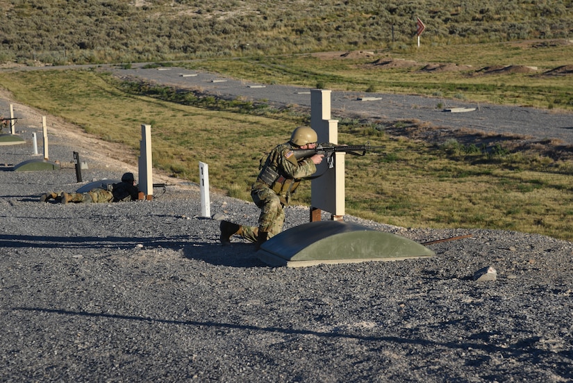 Soldiers and Airmen with the Utah National Guard compete in the state level Best Warrior Competition July 7, 2020 at Camp Williams Utah.