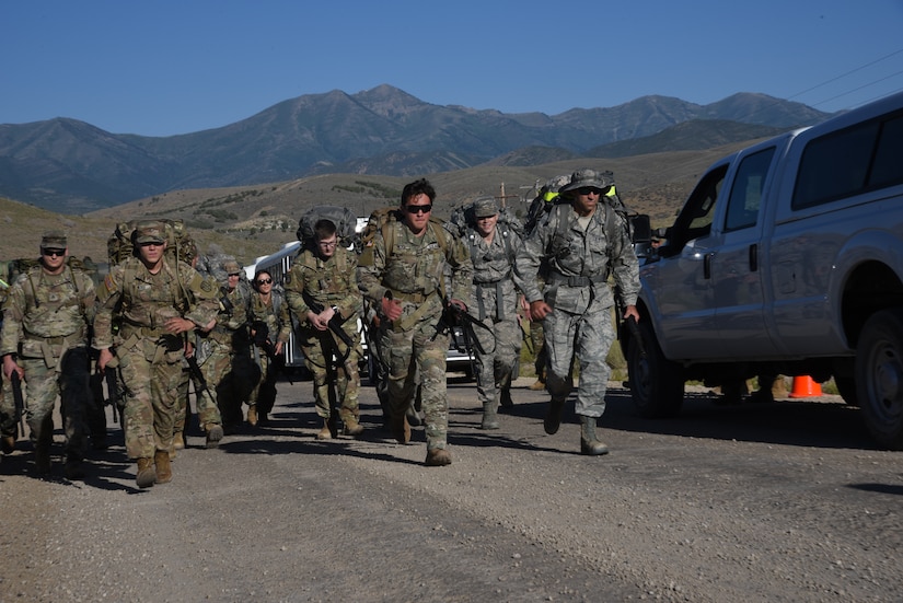 Soldiers and Airmen with the Utah National Guard compete in the state level Best Warrior Competition July 7, 2020 at Camp Williams Utah.