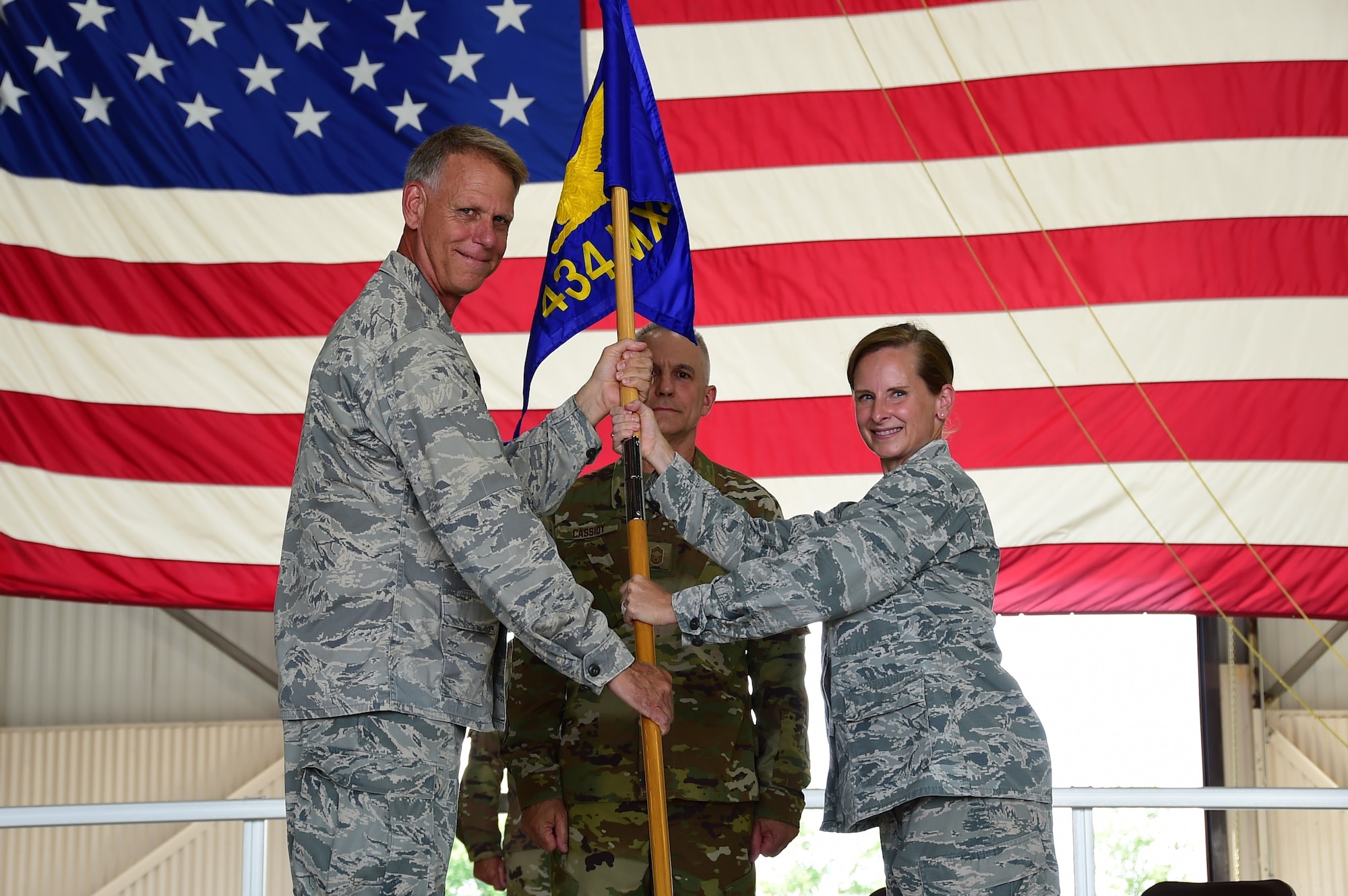 434th MXG Changes Leadership in Dual Ceremony > Grissom Air Reserve Base >  News