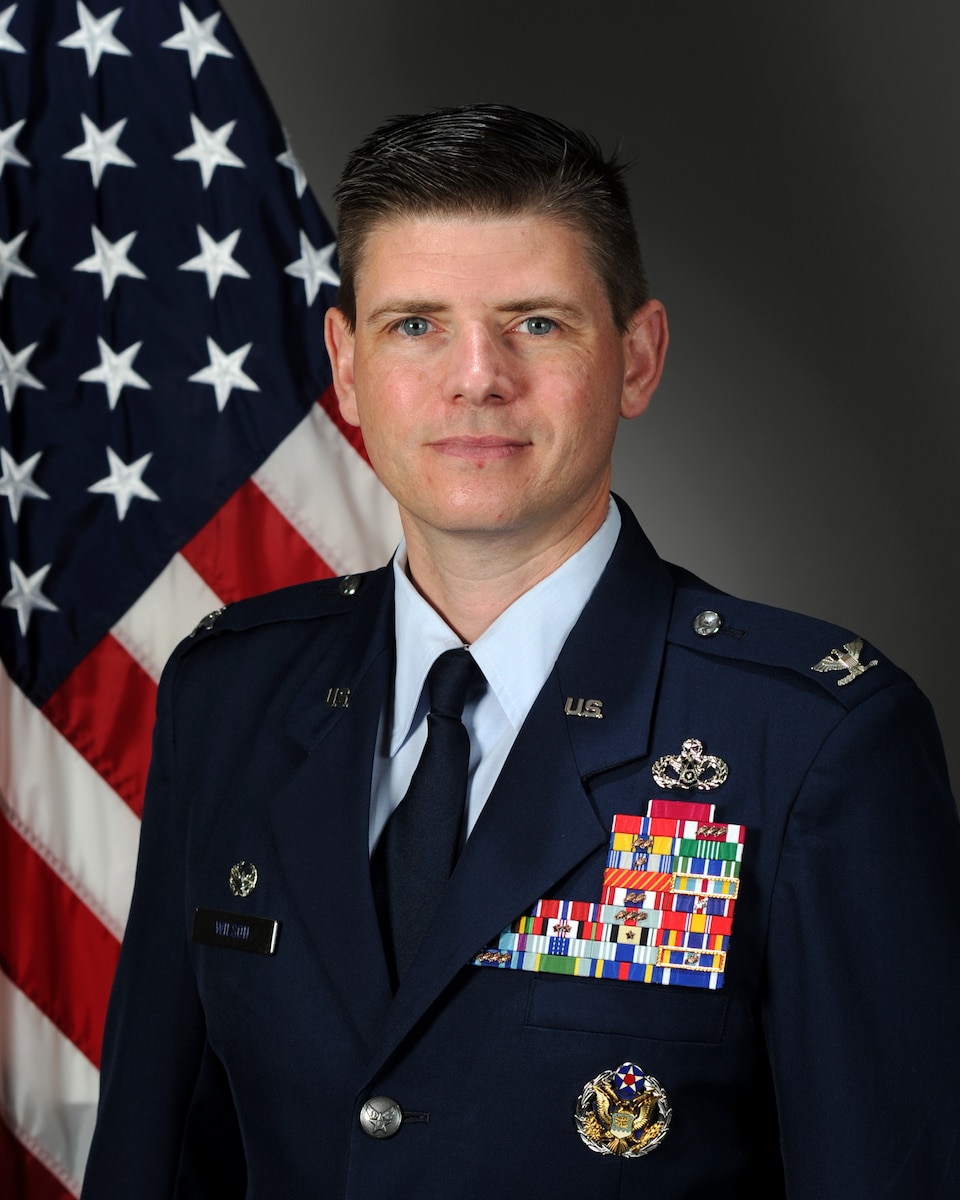 Official photo of Col. Rockie K. Wilson