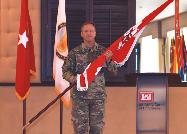 MG Milhorn relinquished command of NAD