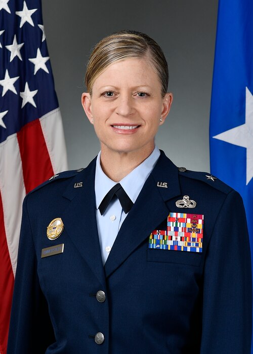 This is the official portrait of Brig. Gen. Jennifer Hammerstedt.