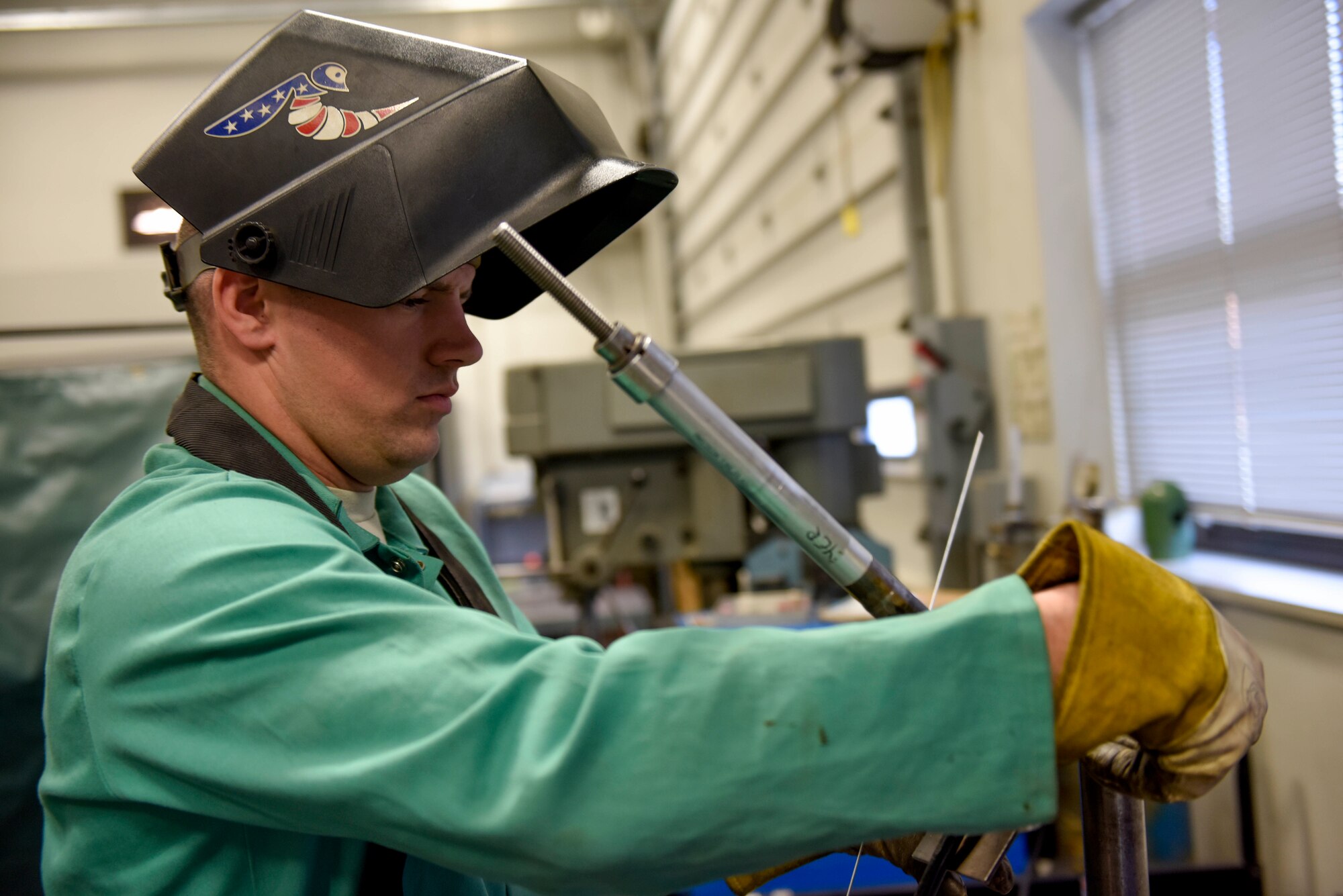 Airman Fixes Clock