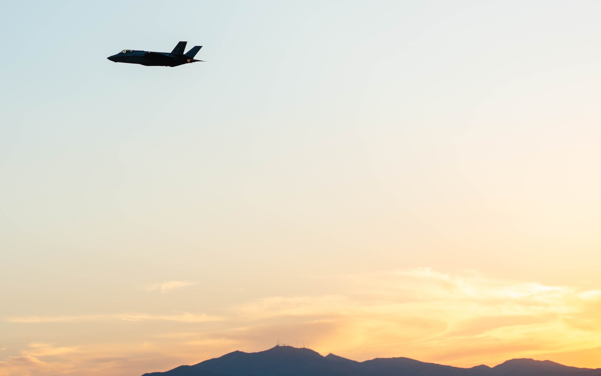 Sunset flights over Luke