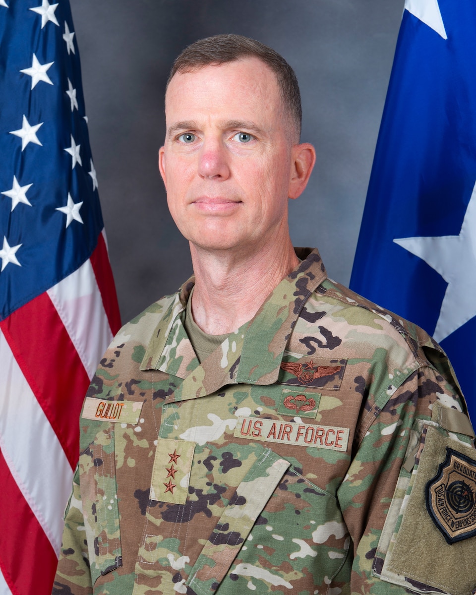 This is the official portrait of Lt. Gen. Gregory M. Guillot.
