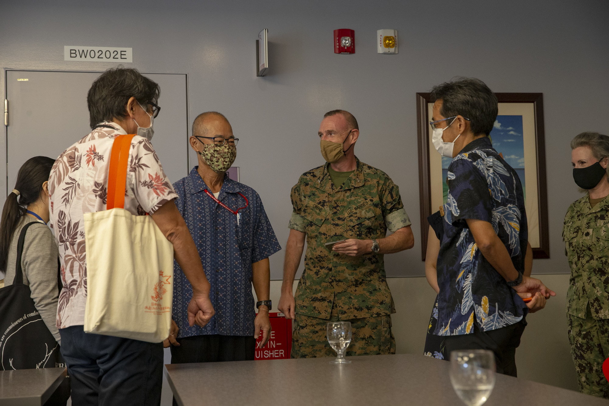 沖縄県と米海軍病院および米海兵隊が新型コロナについて会合