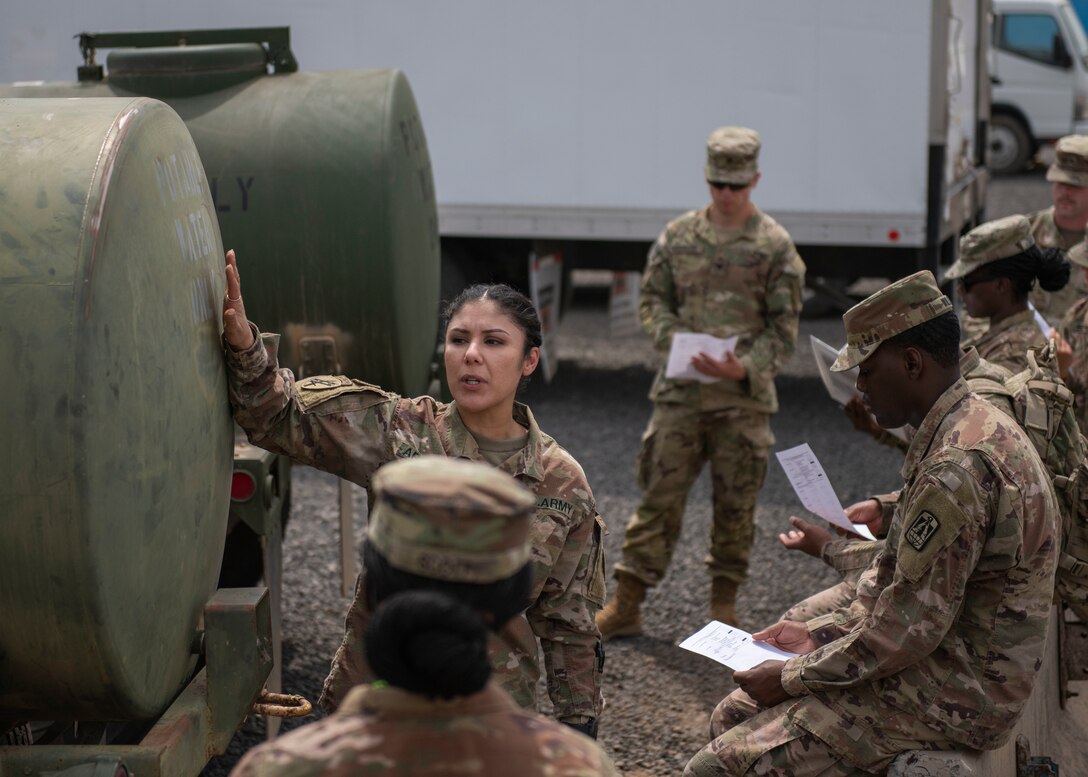 443rd CA BN hosts Army Field Sanitation Training certification course