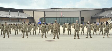 Reserve squadron marches into history