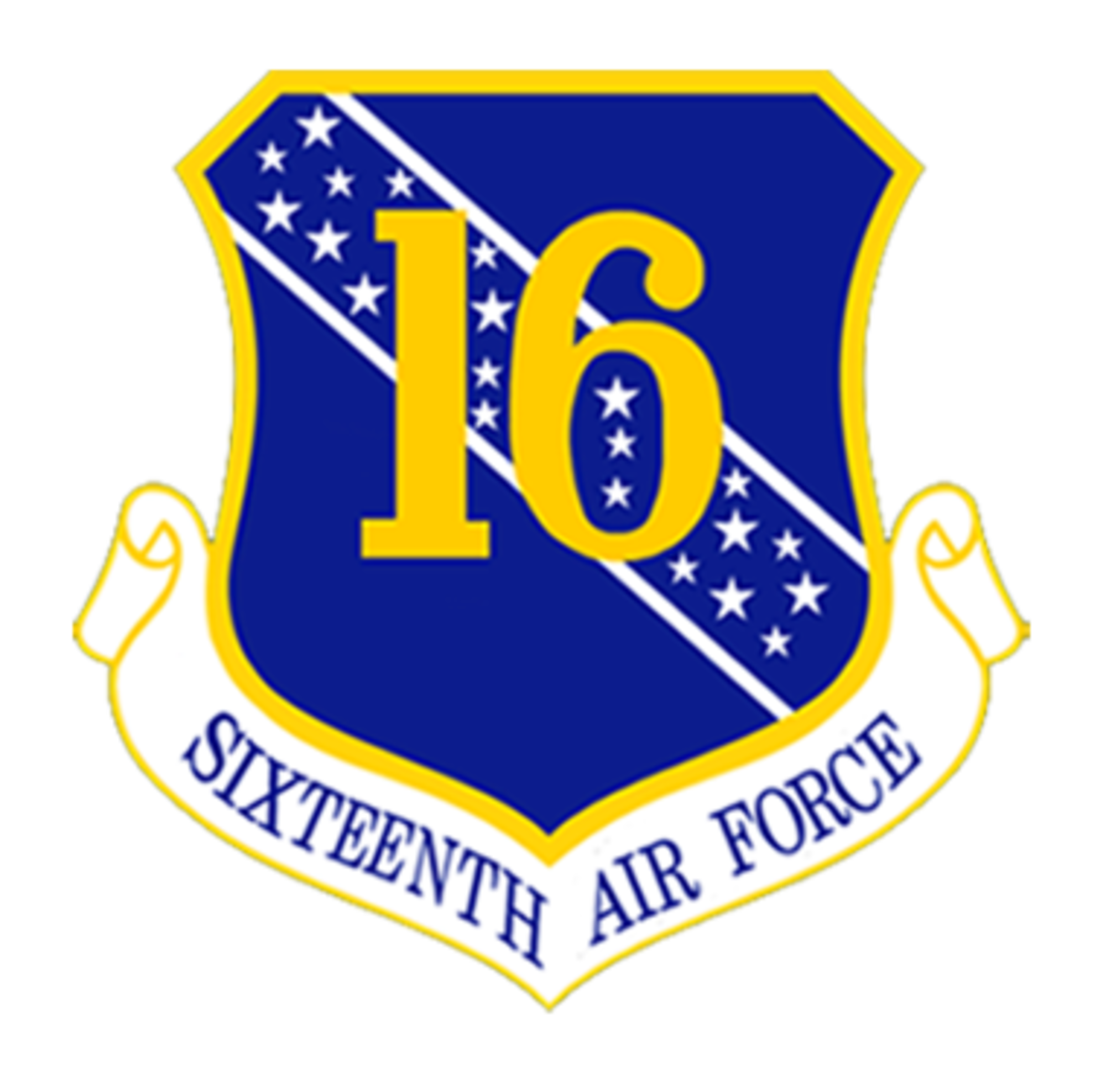 Sixteenth Air Force (Air Forces Cyber) Shields