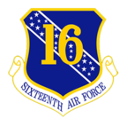 Sixteenth Air Force (Air Forces Cyber) Shields