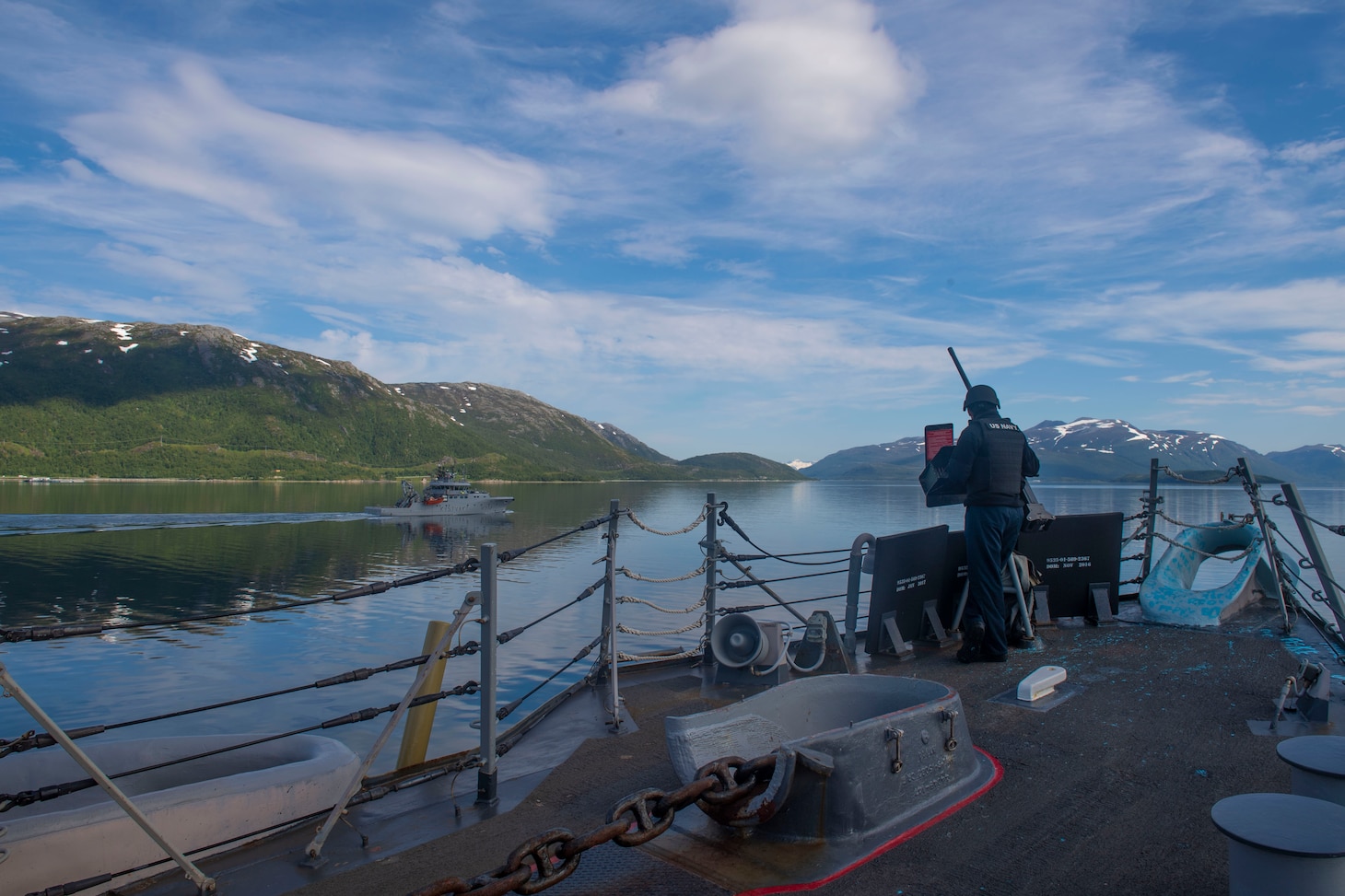 USS Roosevelt (DDG 80); Norway