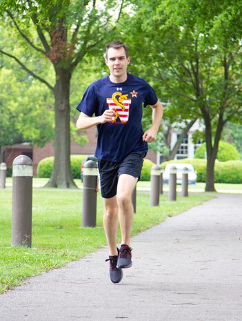 Lt. John Miller is credited with saving two lives while on an evening run near his residence.