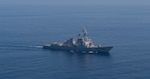 USS Roosevelt (DDG 80) patrols in the North Atlantic Ocean