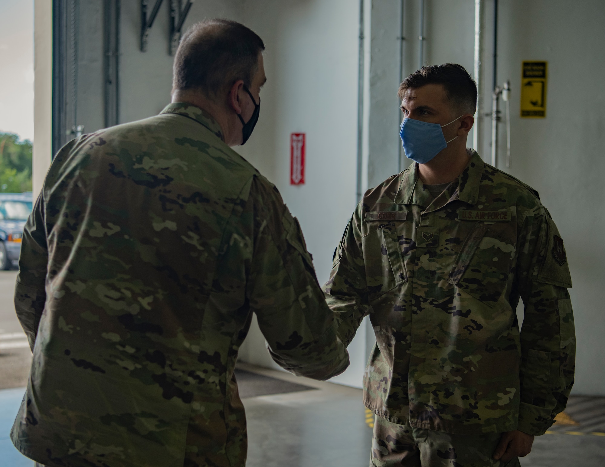 Cobb was recognized as Airlifter of the Week for his wingmanship and being proactive in environmental practices.