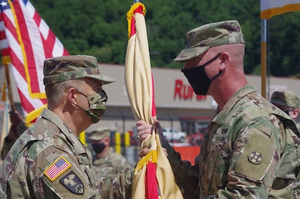 38th Regional Support Group Change of Command