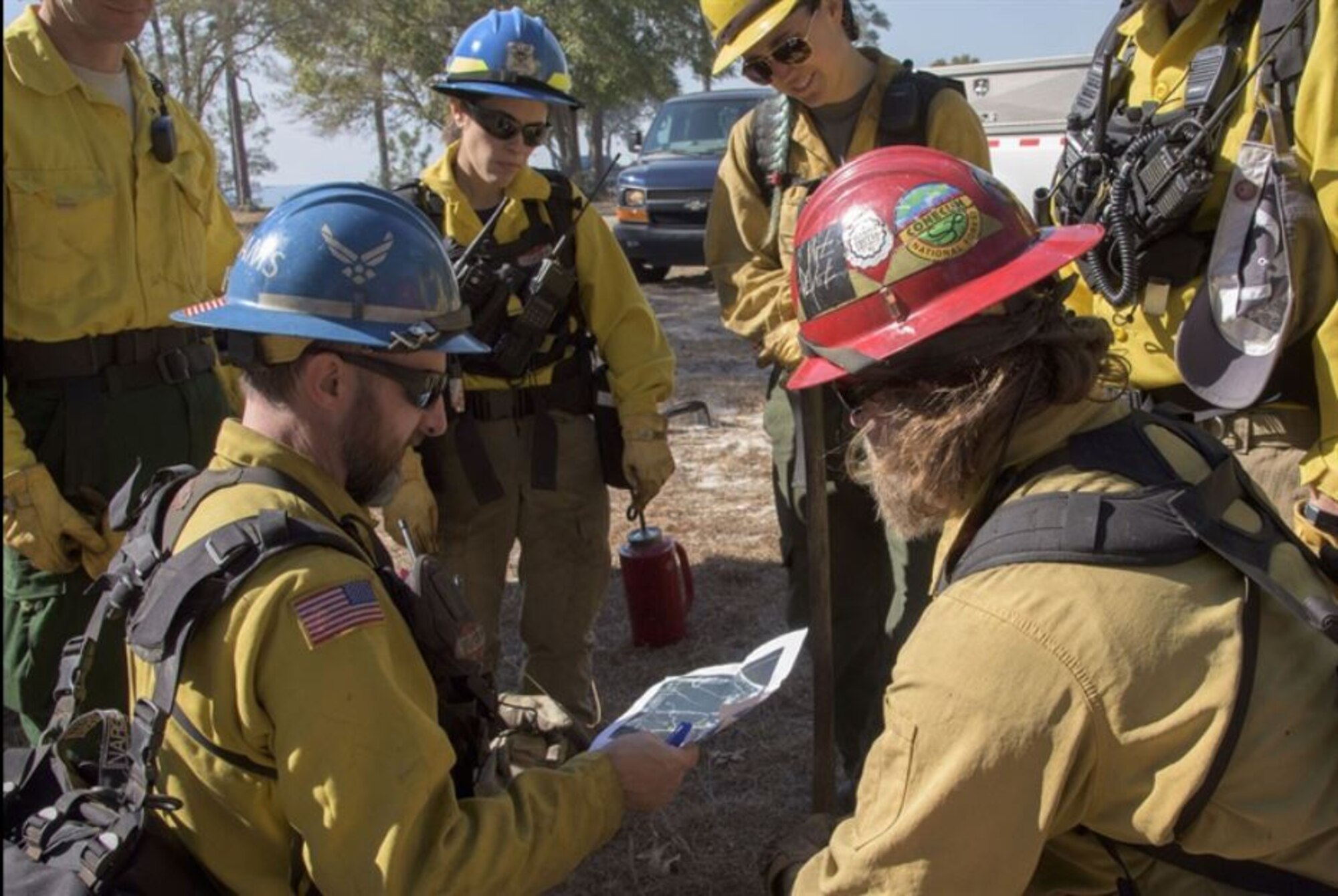 The Air Force Civil Engineer Center’s Wildland Fire Branch hasn’t let the COVID-19 pandemic stop it from protecting Airmen and their families as well as wildlife during this year’s severe fire season.